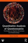 Quantitative Analysis of Questionnaires : Techniques to Explore Structures and Relationships - eBook