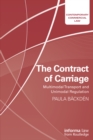 The Contract of Carriage : Multimodal Transport and Unimodal Regulation - eBook