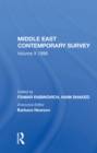 Middle East Contemporary Survey, Volume X, 1986 - eBook
