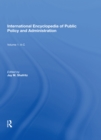 International Encyclopedia of Public Policy and Administration Volume 1 - eBook