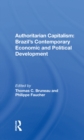 Authoritarian Capitalism: Brazil's Contemporary Economic and Political Development - eBook