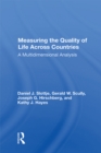 Measuring The Quality Of Life Across Countries : A Multidimensional Analysis - eBook