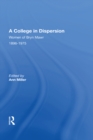 A College in Dispersion : Women of Bryn Mawr 1896-1975 - eBook