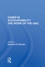 Cases In Accountability : The Work Of The Gao - eBook