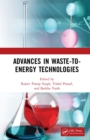 Advances in Waste-to-Energy Technologies - eBook