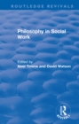 Philosophy in Social Work - eBook