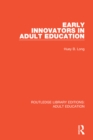 Early Innovators in Adult Education - eBook