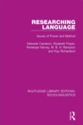 Researching Language : Issues of Power and Method - eBook