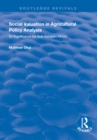 Social Valuation in Agricultural Policy Analysis : Its Significance for Sub-Saharan Africa - eBook