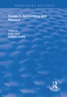 Issues in Accounting and Finance - eBook