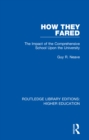 How They Fared : The Impact of the Comprehensive School Upon the University - eBook