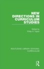 New Directions in Curriculum Studies - eBook