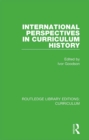 International Perspectives in Curriculum History - eBook