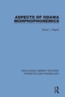 Aspects of Odawa Morphophonemics - eBook