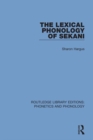The Lexical Phonology of Sekani - eBook