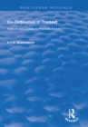 Co-Ordination in Context : Institutional Choices to Promote Exports - eBook
