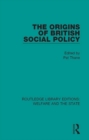The Origins of British Social Policy - eBook