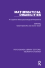 Mathematical Disabilities : A Cognitive Neuropsychological Perspective - eBook