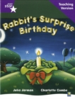 Rigby Star Guided Reading Purple Level: Rabbit's Surprise Birthday Teaching Version - Book