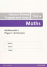 Pearson Primary Progress and Assess Maths End of Year Tests: Y4 8-pack - Book