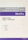 Pearson Primary Progress and Assess Maths End of Year Tests: Y6 8-pack - Book