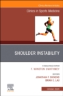 Shoulder Instability, An Issue of Clinics in Sports Medicine : Volume 43-4 - Book