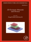 2D Excitonic Materials and Devices - eBook