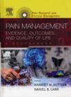 Pain Management: Evidence, Outcomes, and Quality of Life, a Sourcebook - Book