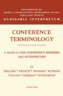 Conference Terminology : In English, French, Spanish, Russian, Italian, German and Hungarian - eBook