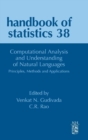 Computational Analysis and Understanding of Natural Languages: Principles, Methods and Applications : Volume 38 - Book