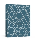 House Industries Indigo Linen Journal - Book