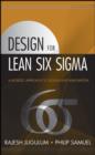 Design for Lean Six Sigma : A Holistic Approach to Design and Innovation - Book