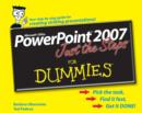 PowerPoint 2007 Just the Steps For Dummies - Book