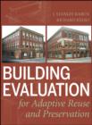 Building Evaluation for Adaptive Re-Use and Preservation - Book