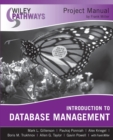 Wiley Pathways Introduction to Database Management, Project Manual - Book