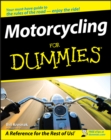 Motorcycling For Dummies - Book