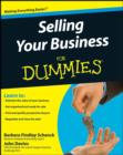 Selling Your Business For Dummies - Book
