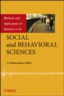 Methods and Applications of Statistics in the Social and Behavioral Sciences - Book