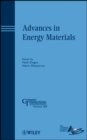 Advances in Energy Materials - Book