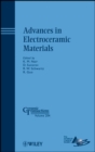 Advances in Electroceramic Materials - Book