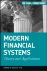 Modern Financial Systems : Theory and Applications - Book