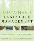 Sustainable Landscape Management : Design, Construction, and Maintenance - Book