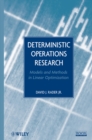 Deterministic Operations Research : Models and Methods in Linear Optimization - Book