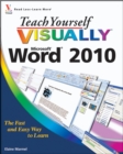 Teach Yourself VISUALLY Word 2010 - Book