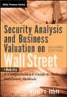 Security Analysis and Business Valuation on Wall Street : A Comprehensive Guide to Today's Valuation Methods - eBook