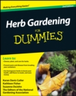 Herb Gardening For Dummies - Book