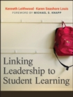 Linking Leadership to Student Learning - Book