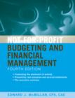 Not-for-Profit Budgeting and Financial Management - eBook
