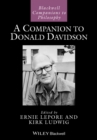 A Companion to Donald Davidson - Book