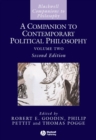 A Companion to Contemporary Political Philosophy - eBook